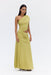 CRAVE ROUCHED FLOOR LENGTH DRESS | FIG - THIRD FORM