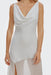 THIRD FORM Crossing Cowl Floor Length Dress | Snow