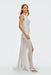 THIRD FORM Crossing Cowl Floor Length Dress | Snow