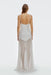 THIRD FORM Crossing Cowl Floor Length Dress | Snow