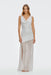 THIRD FORM Crossing Cowl Floor Length Dress | Snow