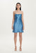 THIRD FORM CRUSH BIAS COWL MINI SLIP | AEGEAN