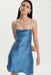 THIRD FORM CRUSH BIAS COWL MINI SLIP | AEGEAN