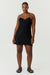 THIRD FORM CRUSH BIAS COWL MINI SLIP | BLACK