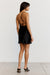 THIRD FORM CRUSH BIAS COWL MINI SLIP | BLACK