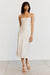 THIRD FORM CRUSH BIAS COWL SLIP | CREAM