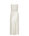 THIRD FORM CRUSH BIAS COWL SLIP | CREAM