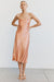 CRUSH BIAS COWL SLIP | GUAVA - THIRD FORM