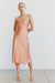 CRUSH BIAS COWL SLIP | GUAVA - THIRD FORM
