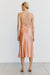 CRUSH BIAS COWL SLIP | GUAVA - THIRD FORM