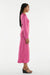 THIRD FORM CRUSH BIAS LS DRESS | WATERMELON