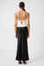 CRUSH BIAS MAXI SKIRT | BLACK - THIRD FORM