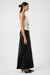 CRUSH BIAS MAXI SKIRT | BLACK - THIRD FORM