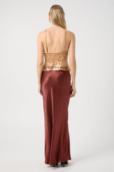 CRUSH BIAS MAXI SKIRT | SHIRAZ - THIRD FORM