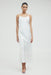 THIRD FORM CRUSH BIAS MAXI SLIP | WHITE