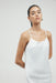 THIRD FORM CRUSH BIAS MAXI SLIP | WHITE