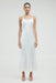 THIRD FORM CRUSH BIAS MAXI SLIP | WHITE