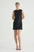 THIRD FORM CRUSH BIAS MINI TANK DRESS | BLACK