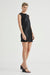THIRD FORM CRUSH BIAS MINI TANK DRESS | BLACK
