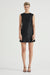 THIRD FORM CRUSH BIAS MINI TANK DRESS | BLACK