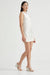 CRUSH BIAS MINI TANK DRESS | CREAM - THIRD FORM