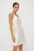 THIRD FORM CRUSH BIAS ONE SHOULDER MINI | CREAM