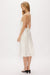 THIRD FORM CRUSH BIAS SLIP DRESS | OFF WHITE