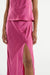 THIRD FORM CRUSH BIAS SPLIT MAXI SKIRT | WATERMELON