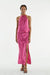 THIRD FORM CRUSH BIAS SPLIT MAXI SKIRT | WATERMELON