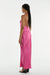 THIRD FORM CRUSH BIAS SPLIT MAXI SKIRT | WATERMELON