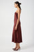 THIRD FORM CRUSH BIAS STRAPLESS DRESS | SHIRAZ