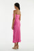 THIRD FORM CRUSH BIAS STRAPLESS DRESS | WATERMELON