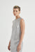 THIRD FORM CRUSH BIAS TANK MAXI | SILVER