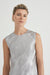 THIRD FORM CRUSH BIAS TANK MAXI | SILVER