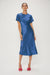 THIRD FORM CRUSH BIAS TEE MIDI DRESS | AEGEAN