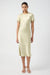 THIRD FORM CRUSH BIAS TEE MIDI DRESS | APPLE