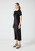 CRUSH BIAS TEE MIDI DRESS | BLACK - THIRD FORM