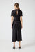 CRUSH BIAS TEE MIDI DRESS | BLACK - THIRD FORM