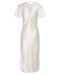 THIRD FORM CRUSH BIAS TEE MIDI DRESS | CREAM