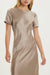 THIRD FORM CRUSH BIAS TEE MIDI DRESS | DRIFTWOOD