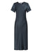 CRUSH BIAS TEE MIDI DRESS | GUN METAL - THIRD FORM