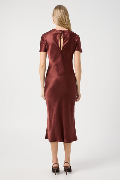 THIRD FORM CRUSH BIAS TEE MIDI DRESS | SHIRAZ