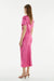 THIRD FORM CRUSH BIAS TEE MIDI DRESS | WATERMELON