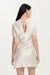 CRUSH BIAS TEE MINI DRESS | CREAM - THIRD FORM