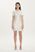 CRUSH BIAS TEE MINI DRESS | CREAM - THIRD FORM