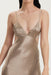THIRD FORM CRUSH BIAS TRI MIDI DRESS | DRIFTWOOD