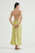 THIRD FORM CRUSH BIAS TRI MIDI DRESS | KIWI