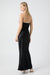 CRUSH CONTRAST BIND CAMI DRESS | BLACK & CREAM - THIRD FORM