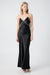 CRUSH CONTRAST BIND CAMI DRESS | BLACK & CREAM - THIRD FORM