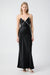 CRUSH CONTRAST BIND CAMI DRESS | BLACK & CREAM - THIRD FORM